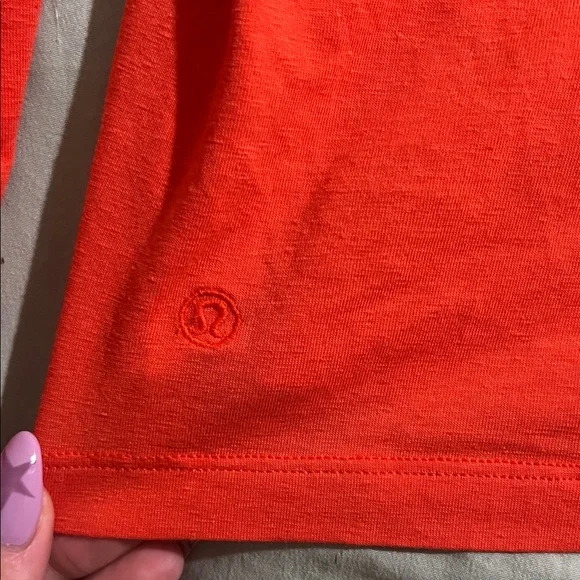 lululemon athletica Vibrant Red Long Sleeve Top - Picture 2 of 3